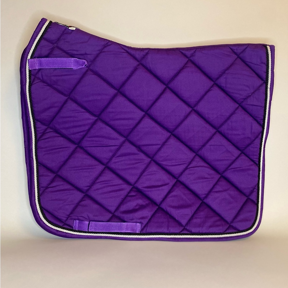 Grape purple full size dressage saddle pad Los Muertos Equestrian Supply NEW